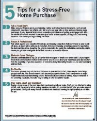 Tips for stress free home purchase